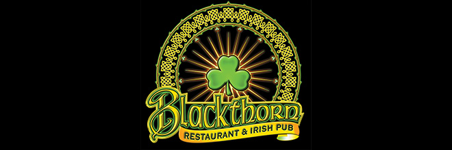 Dine at The Blackthorn Irish Restaurant and Pub Nov 9 -15